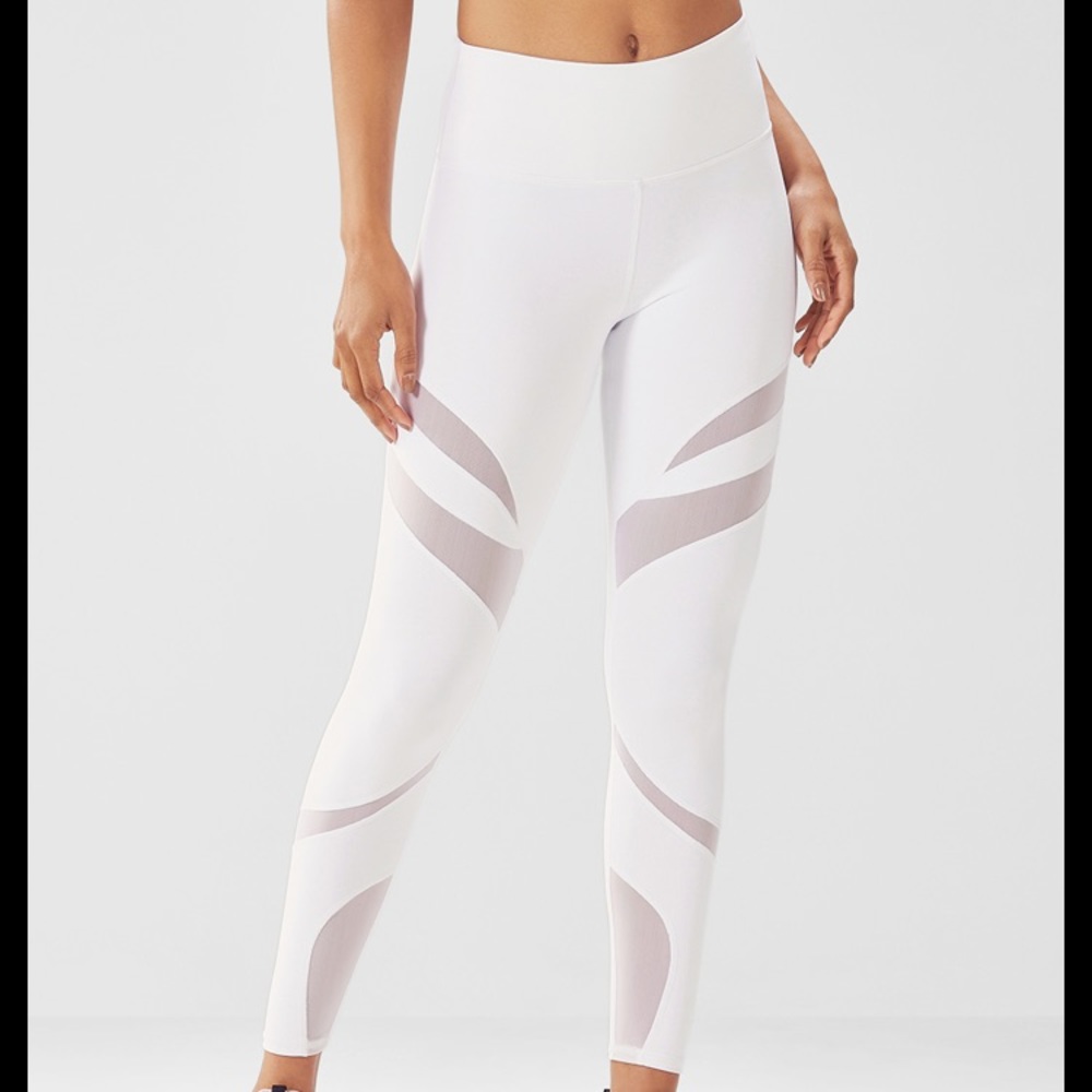 Fabletics High Waisted PowerHold 7/8 Leggings